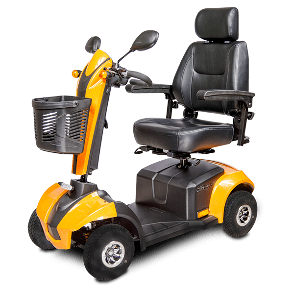 New EV Rider CityRider 4-Wheel Full Size Mobility Scooter | Max Speed 6 MPH | 350 LBS Weight Capacity-Mobility Equipment for Less