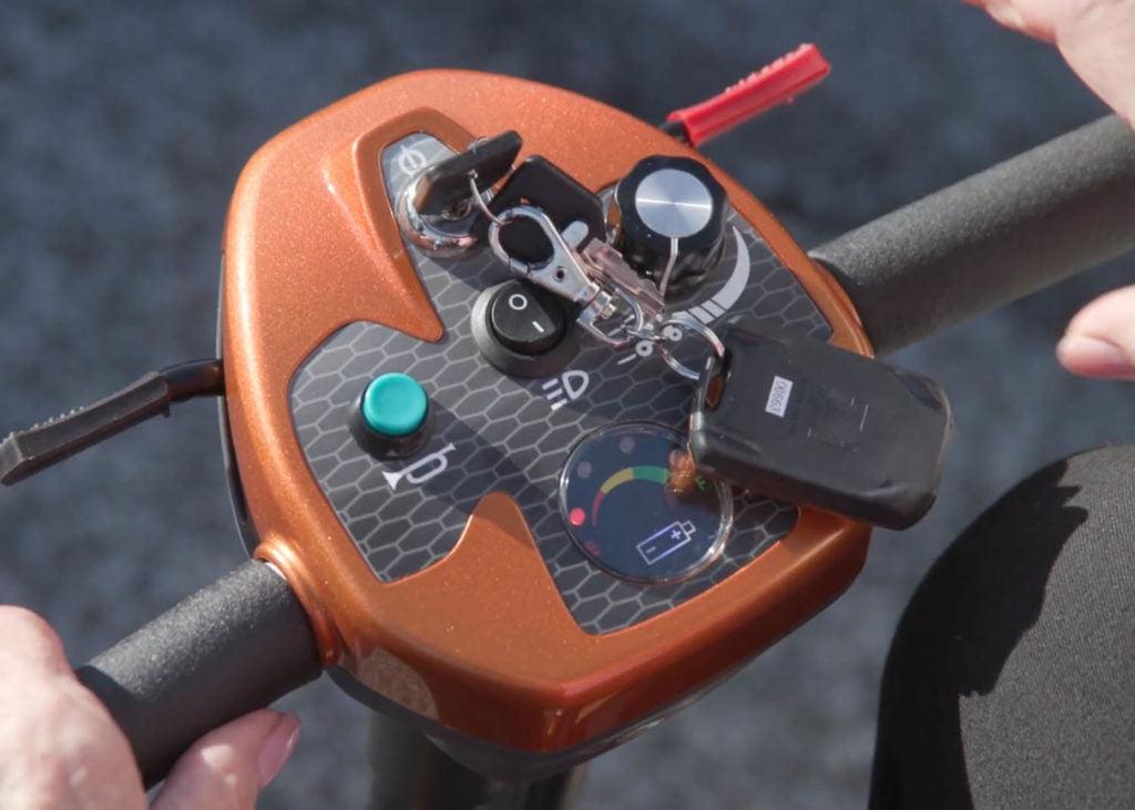 New EV Rider Transport 4AF Auto-Folding Mobility Scooter | Max Speed 4 MPH | 250 LBS Weight Capacity-Mobility Equipment for Less