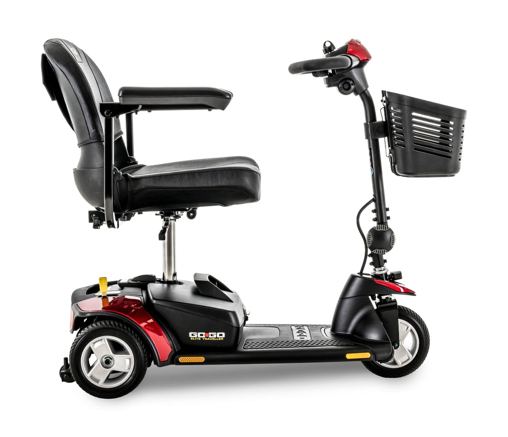 New Go-Go Elite Traveller 3-Wheel Mobility Scooter | Lightweight & Portable | 300 lbs. Weight Capacity-Mobility Equipment for Less