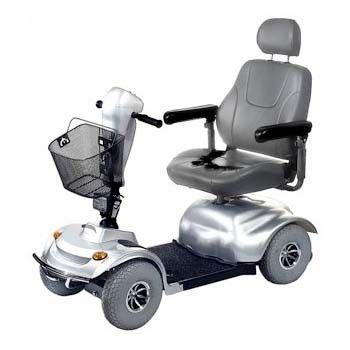 New Golden Technologies Avenger 4-Wheel Heavy Duty Mobility Scooter | Max Speed 7 MPH | 500 LBS Weight Capacity-Mobility Equipment for Less