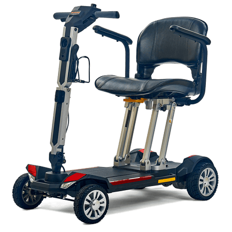 New Golden Technologies Buzzaround Carry On 4-Wheel Folding Mobility Scooter | Max Speed 3.6 MPH | 300 LBS Weight Capacity-Mobility Equipment for Less