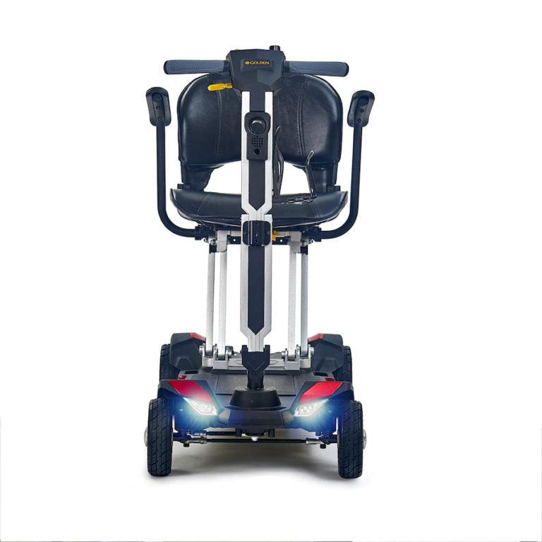 New Golden Technologies Buzzaround Carry On 4-Wheel Folding Mobility Scooter | Max Speed 3.6 MPH | 300 LBS Weight Capacity-Mobility Equipment for Less