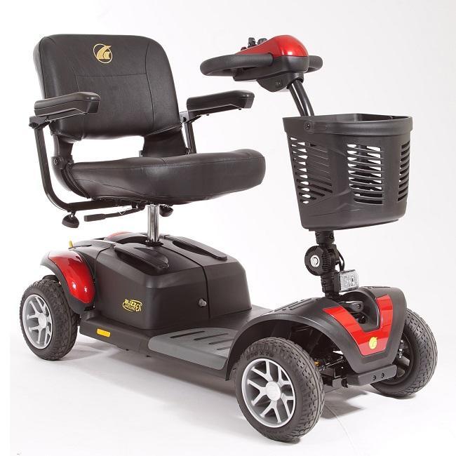 New Golden Technologies Buzzaround EX 4-Wheel Full Size Mobility Scooter | Max Speed 5 MPH | 350 LBS Weight Capacity-Mobility Equipment for Less