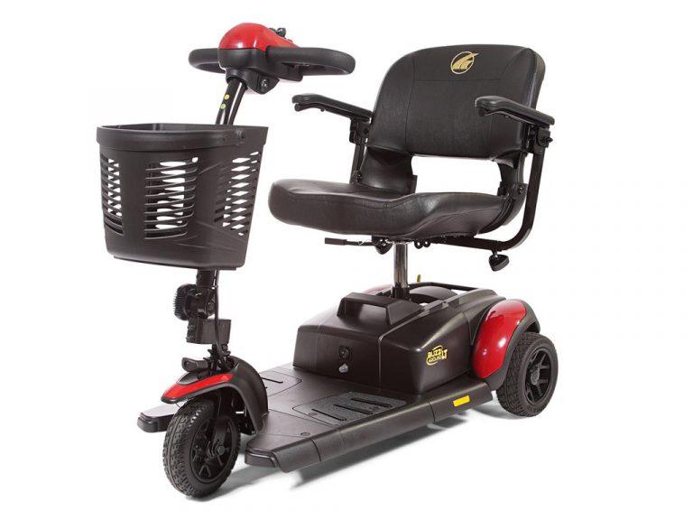 New Golden Technologies Buzzaround LT 3-Wheel Full Size Mobility Scooter | Max Speed 4 MPH | 300 LBS Weight Capacity-Mobility Equipment for Less
