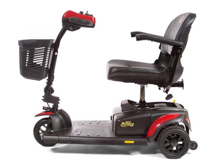 New Golden Technologies Buzzaround LT 3-Wheel Full Size Mobility Scooter | Max Speed 4 MPH | 300 LBS Weight Capacity-Mobility Equipment for Less