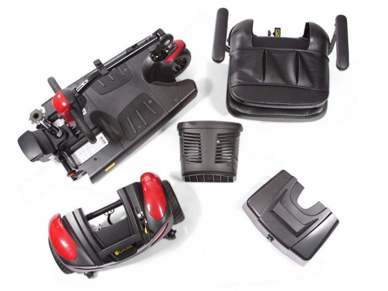 New Golden Technologies Buzzaround LT 3-Wheel Full Size Mobility Scooter | Max Speed 4 MPH | 300 LBS Weight Capacity-Mobility Equipment for Less