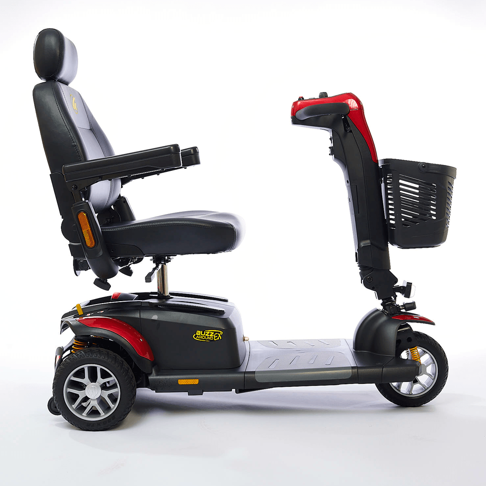 New Golden Technologies Buzzaround LX 3-Wheel Full Size Mobility Scooter | Max Speed 5 MPH | 375 LBS Weight Capacity-Mobility Equipment for Less