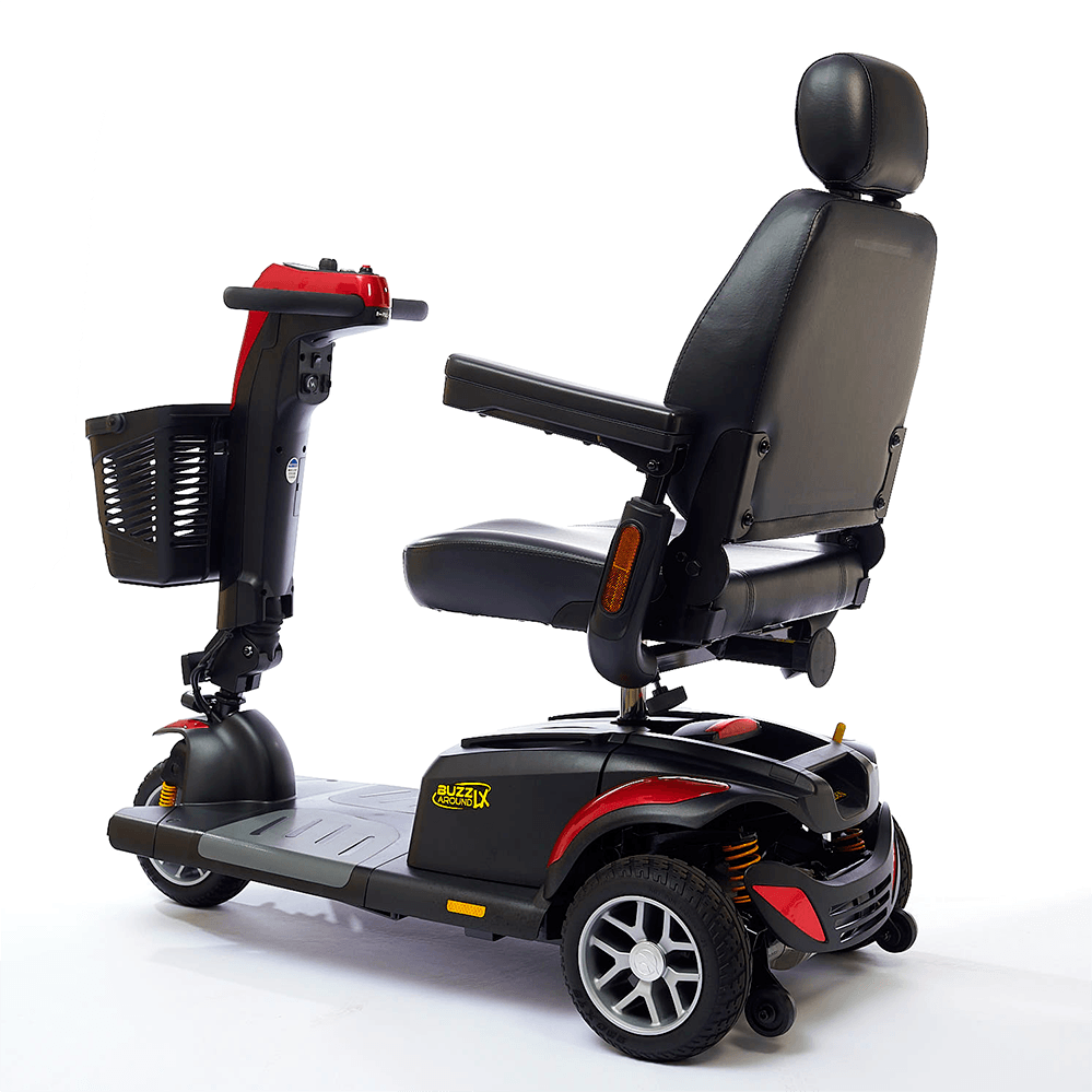 New Golden Technologies Buzzaround LX 3-Wheel Full Size Mobility Scooter | Max Speed 5 MPH | 375 LBS Weight Capacity-Mobility Equipment for Less