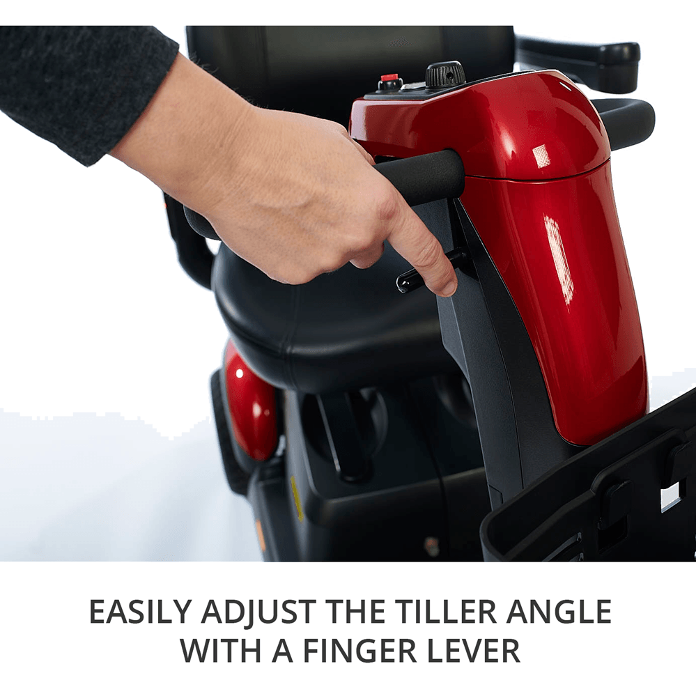 New Golden Technologies Buzzaround LX 3-Wheel Full Size Mobility Scooter | Max Speed 5 MPH | 375 LBS Weight Capacity-Mobility Equipment for Less