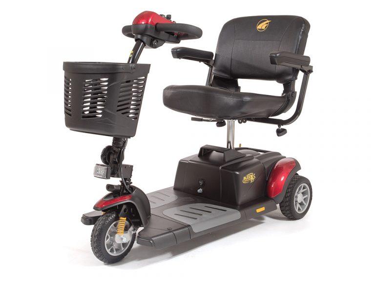 New Golden Technologies Buzzaround XLS HD 3-Wheel Full Size Mobility Scooter | Max Speed 4 MPH | 325 LBS Weight Capacity-Mobility Equipment for Less