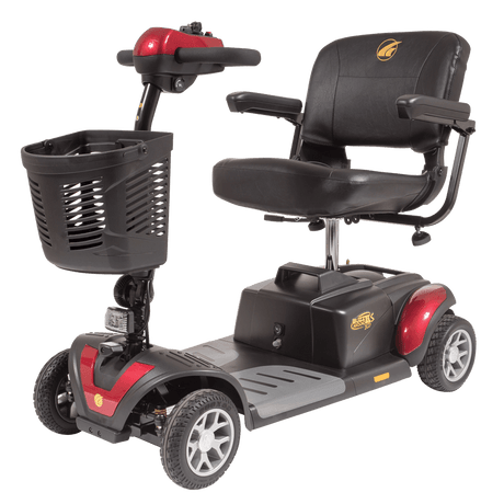 New Golden Technologies Buzzaround XLS HD 4-Wheel Full Size Mobility Scooter | Max Speed 4 MPH | 325 LBS Weight Capacity-Mobility Equipment for Less