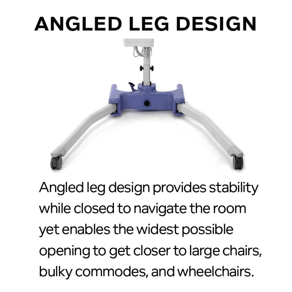 New Hoyer Advance Patient Lift | Foldable & Portable! | 340 LBS Weight Limit-Mobility Equipment for Less