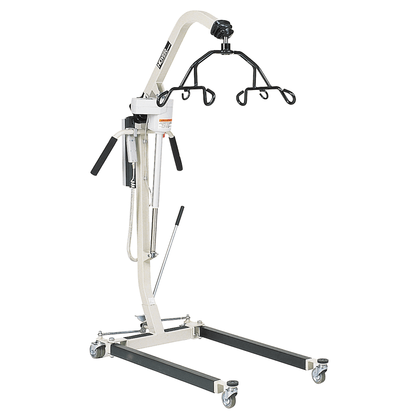 New Hoyer Classic Deluxe Power Lifter Electric Patient Lift | 29 - 76 Inches | Locking Casters-Mobility Equipment for Less