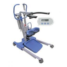 New Hoyer Elevate Stand Assist Patient Lift | 37 - 64.7 Inches | Power Operated Base, Sling Included, Adjustable Knee Pads, Detachable Foot Plate, Locking Casters-Mobility Equipment for Less
