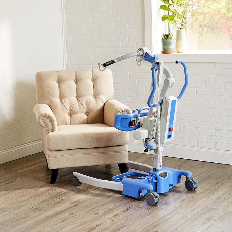 New Hoyer Journey Stand Assist Patient Lift | 28.4 - 60.2 Inches | Disassembles For Storage, Adjustable Knee Pads, Detachable Foot Plate, Locking Casters-Mobility Equipment for Less