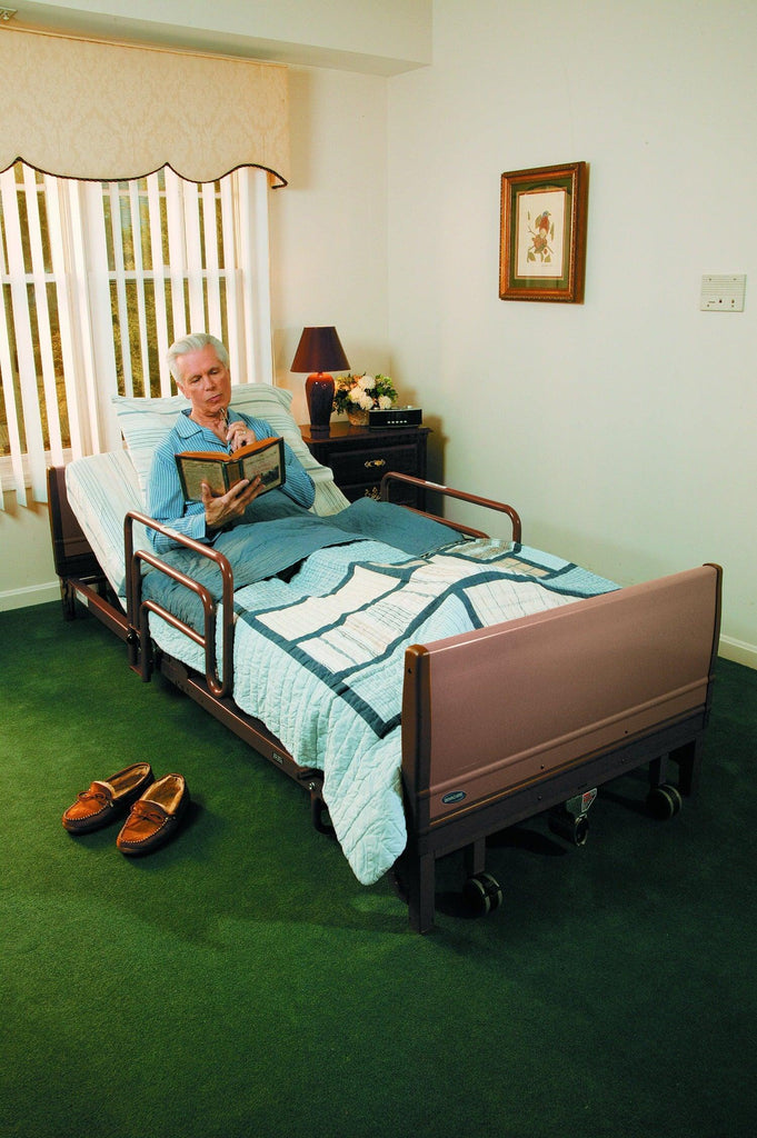 New Invacare Low Homecare 5410LOW Full Electric Hospital Bed | 80" x 36" Sleep Surface-Mobility Equipment for Less