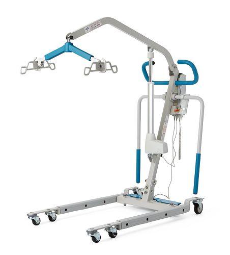 New Medlife MDS450EL Electric Patient Lift | 8 - 70 Inches | Power Operated Base, Lifts Patient From Floor, Locking Casters-Mobility Equipment for Less