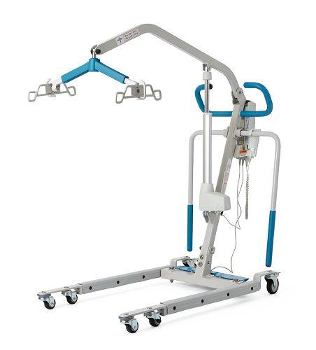 New Medlife MDS700EL Electric Patient Lift | 8 - 70 Inches | Power Operated Base, Lifts Patient From Floor, Locking Casters-Mobility Equipment for Less