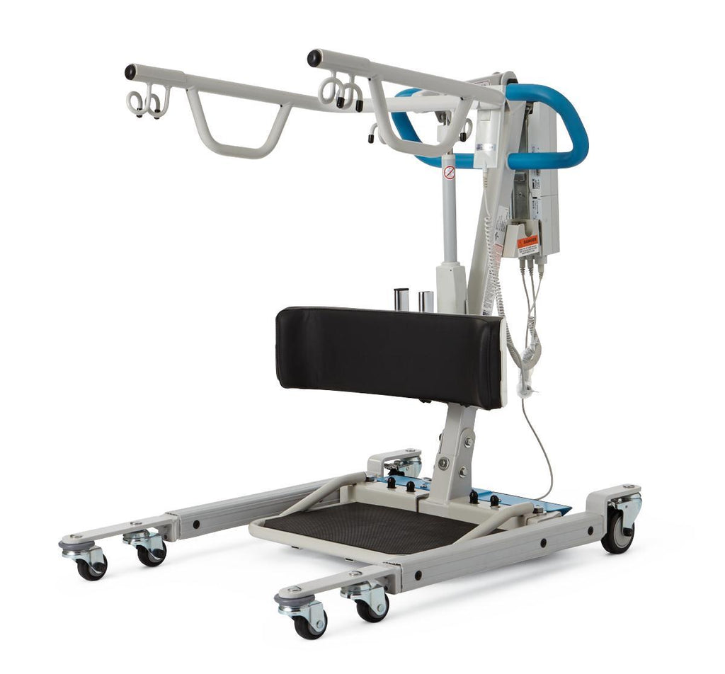 New Medline MDS500SA Stand Assist Patient Lift With Power Operated Base | Bariatric Heavy Duty Sit-to-Stand | 500lbs. Weight Capacity-Mobility Equipment for Less