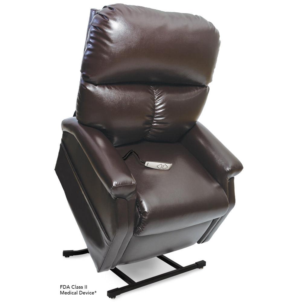 New Pride Mobility Essential Collection LC-250 (Medium) 3-Position Lift Chair Recliner-Mobility Equipment for Less