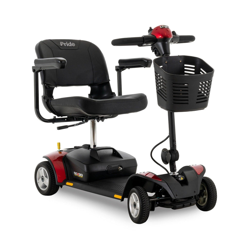 New Pride Mobility Go-Go Elite Traveller 4-Wheel Scooter | Lightweight & Portable | 300 lbs. Weight Capacity-Mobility Equipment for Less