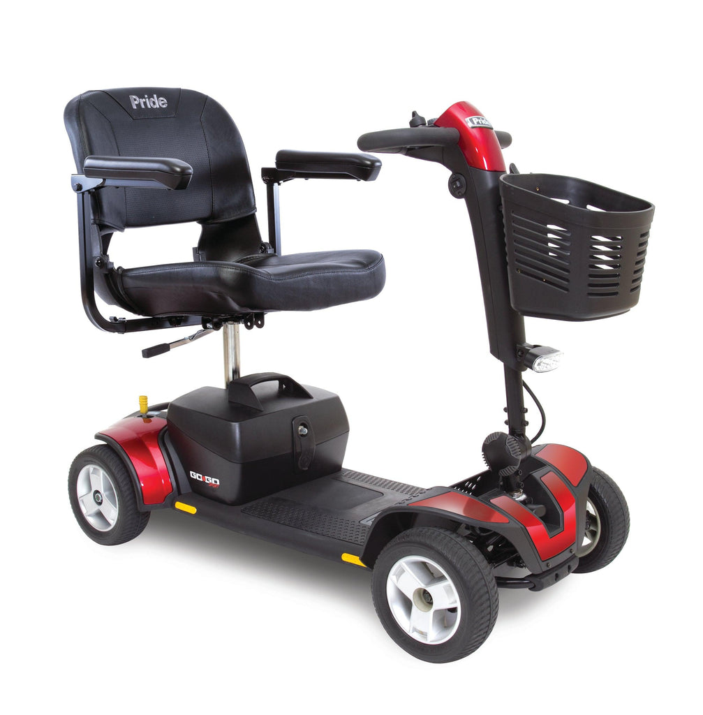 New Pride Mobility Go-Go Sport 4-Wheel Mobility Scooter | Max Speed 4.7 MPH | 325 LBS Weight Capacity-Mobility Equipment for Less