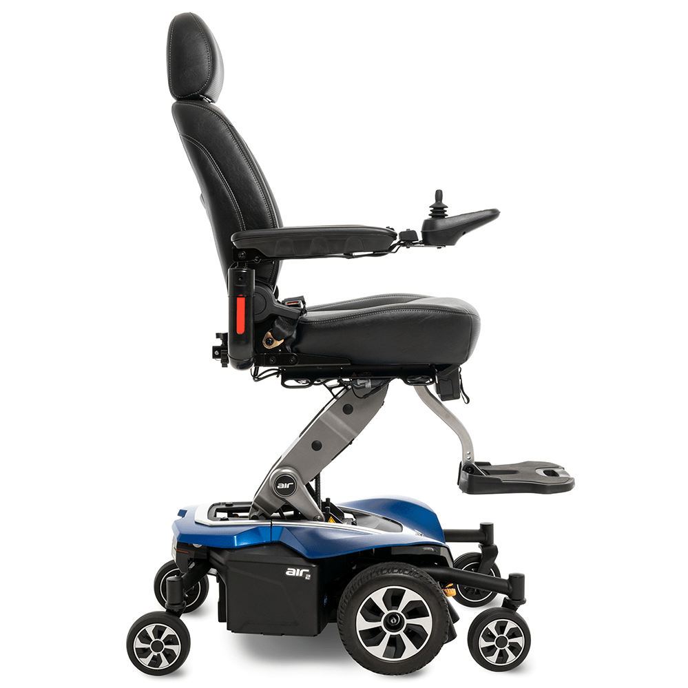New Pride Mobility Jazzy Air 2 Power Chair | 12" Seat Elevate | Mid-Wheel Drive-Mobility Equipment for Less