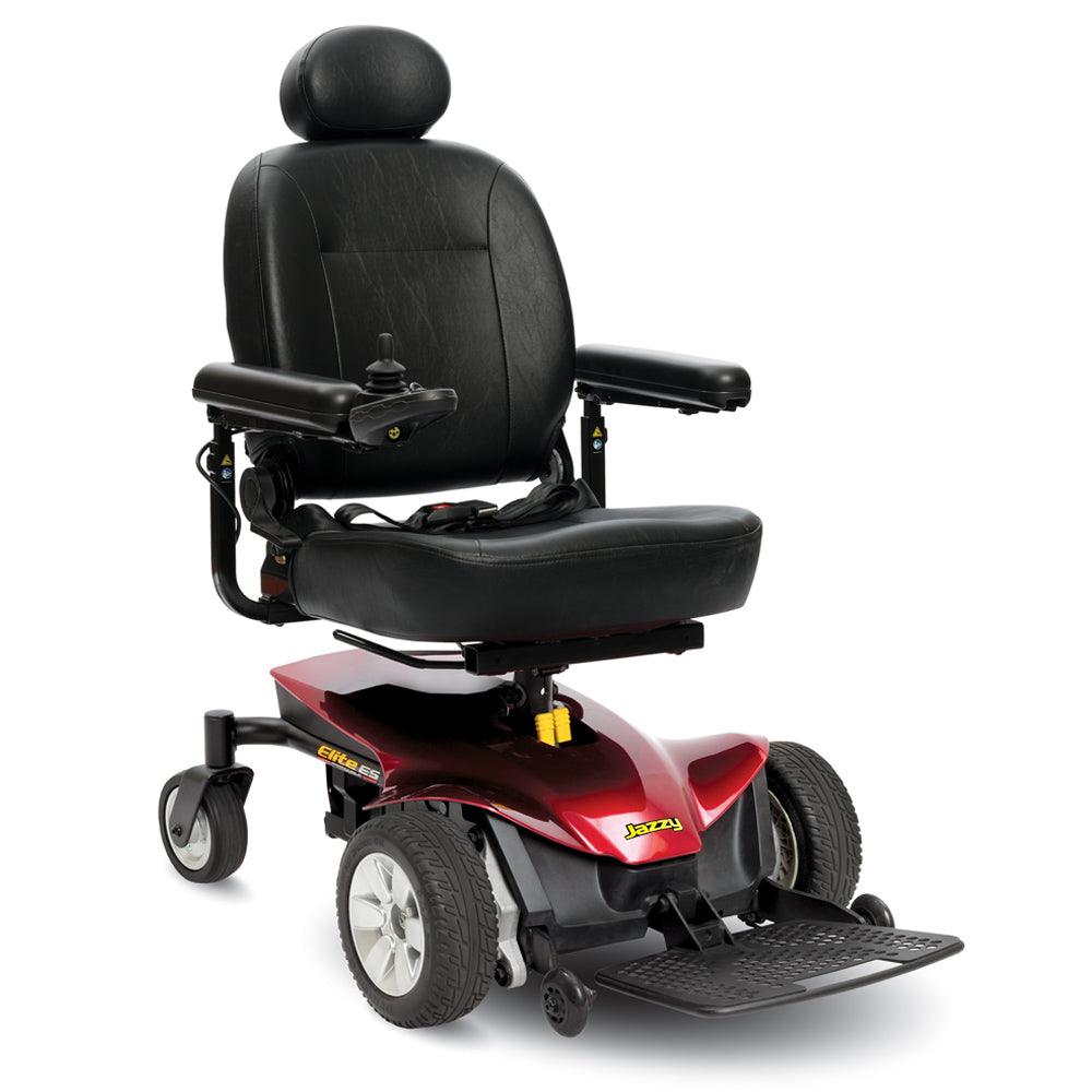 New Pride Mobility Jazzy Elite ES Portable Power Chair | 16" - 20"W x 16" - 20"D Seat-Mobility Equipment for Less