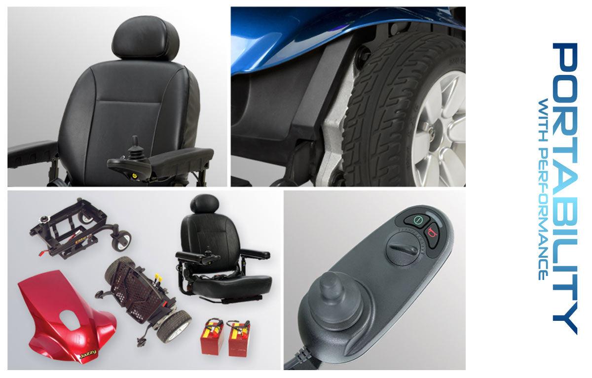 New Pride Mobility Jazzy Elite ES Portable Power Chair | 16