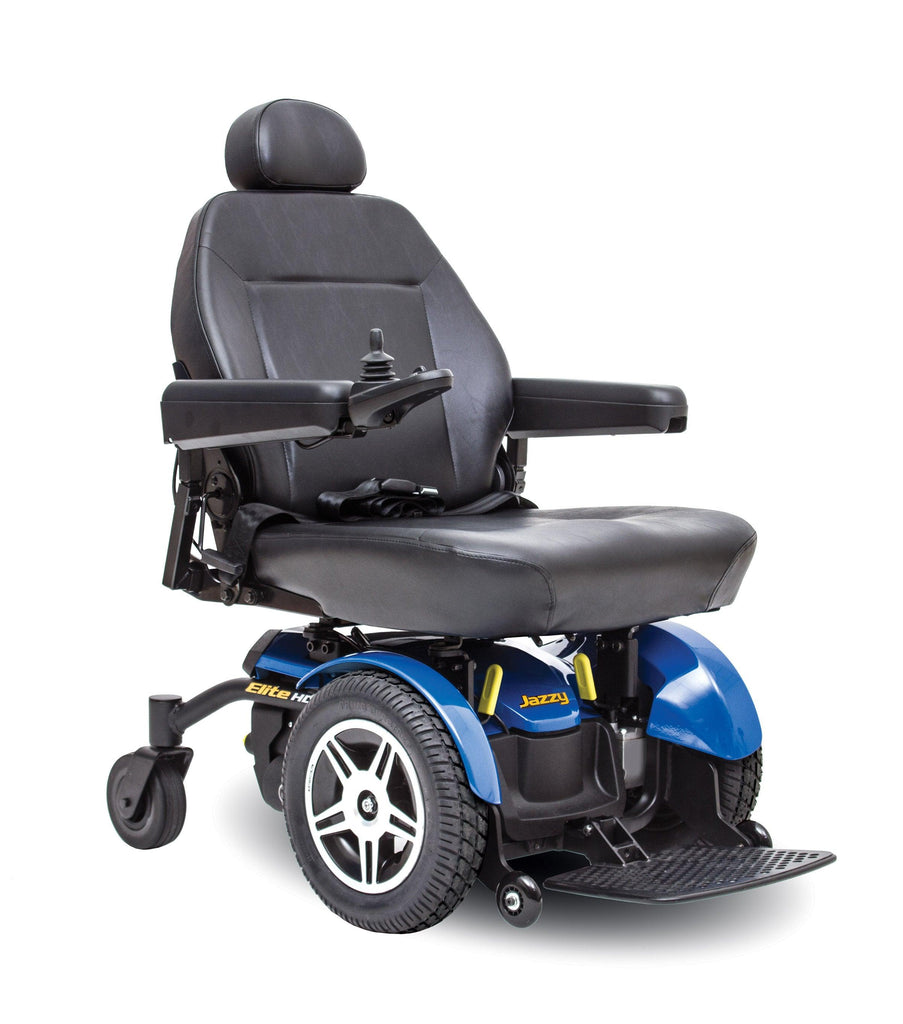 New Pride Mobility Jazzy Elite HD Bariatric Power Chair | 450lbs. Weight Capacity-Mobility Equipment for Less