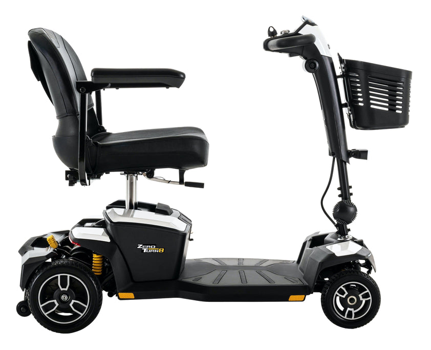 New Pride Mobility Jazzy Zero Turn 8 4Wheel Full Mobility Scooter