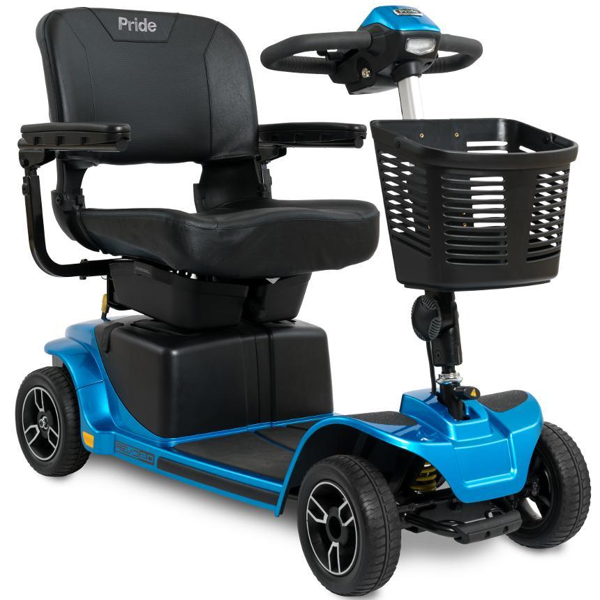 New Pride Mobility Revo 2.0 4-Wheel Mobility Scooter | Max Speed 5 MPH | 400 LBS Weight Capacity-Mobility Equipment for Less