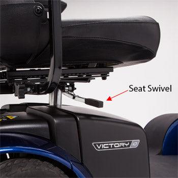 New Pride Mobility Victory 10 4-Wheel Mobility Scooter | Max Speed 5.3 MPH | 400 LBS Weight Capacity-Mobility Equipment for Less
