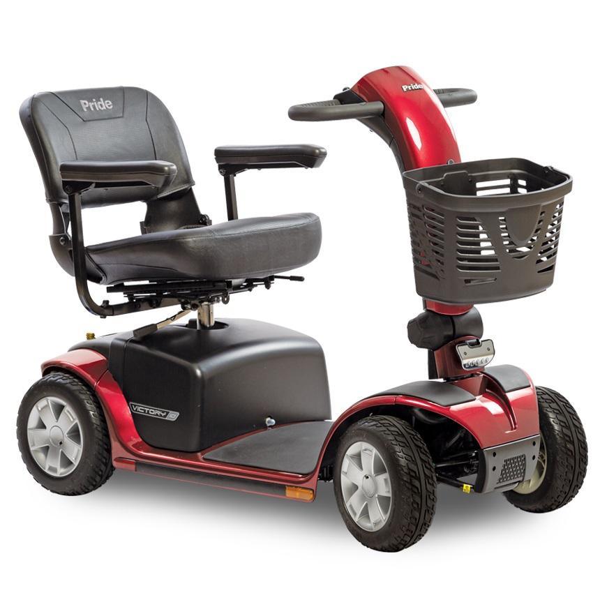 New Pride Mobility Victory 10 4-Wheel Mobility Scooter | Max Speed 5.3 MPH | 400 LBS Weight Capacity-Mobility Equipment for Less