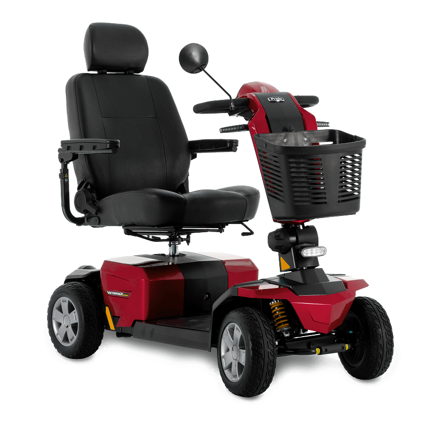 New Pride Victory LX Sport 4-Wheel Mobility Scooter | Max Speed 8 MPH Mobility Equipment for Less