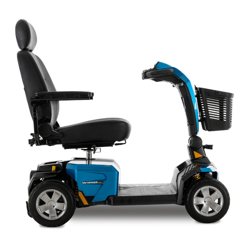 New Pride Mobility Victory LX Sport 4-Wheel Mobility Scooter | Max Speed 8 MPH | 400 LBS Weight Capacity-Mobility Equipment for Less