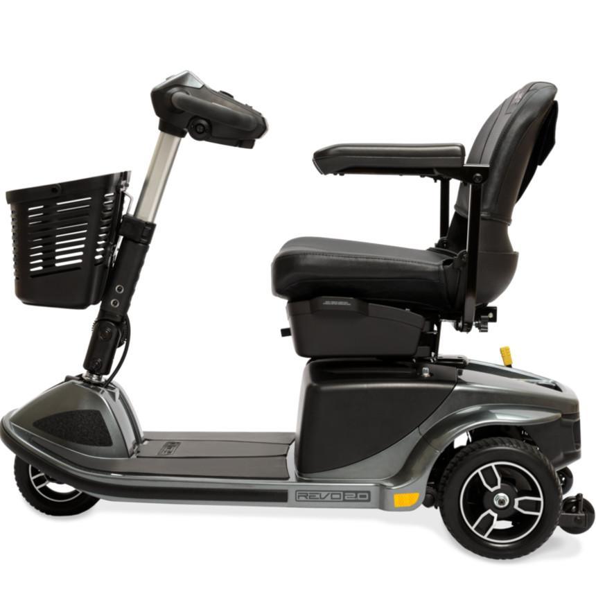 New Pride Revo 2.0 3-Wheel Mobility Scooter | Max Speed 5 MPH | 400 LBS Weight Capacity-Mobility Equipment for Less