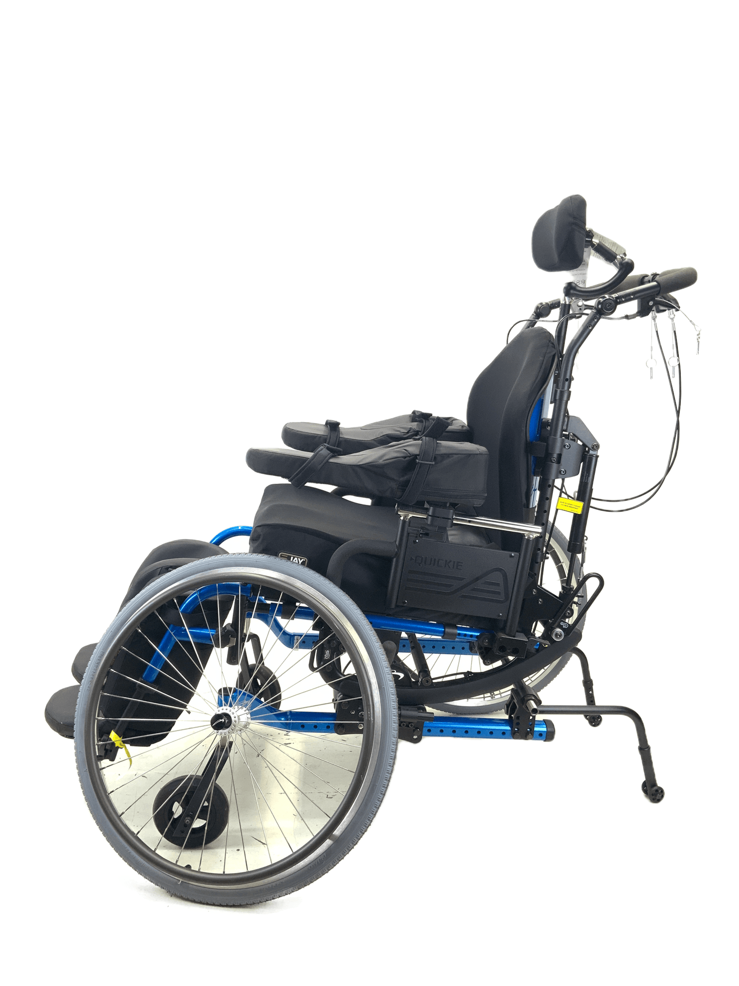 New Quickie Iris Tilt-In-Space Manual Wheelchair | 17"x 21" Seat | Reclining Backrest | Arm Troughs & Foot Box-Mobility Equipment for Less