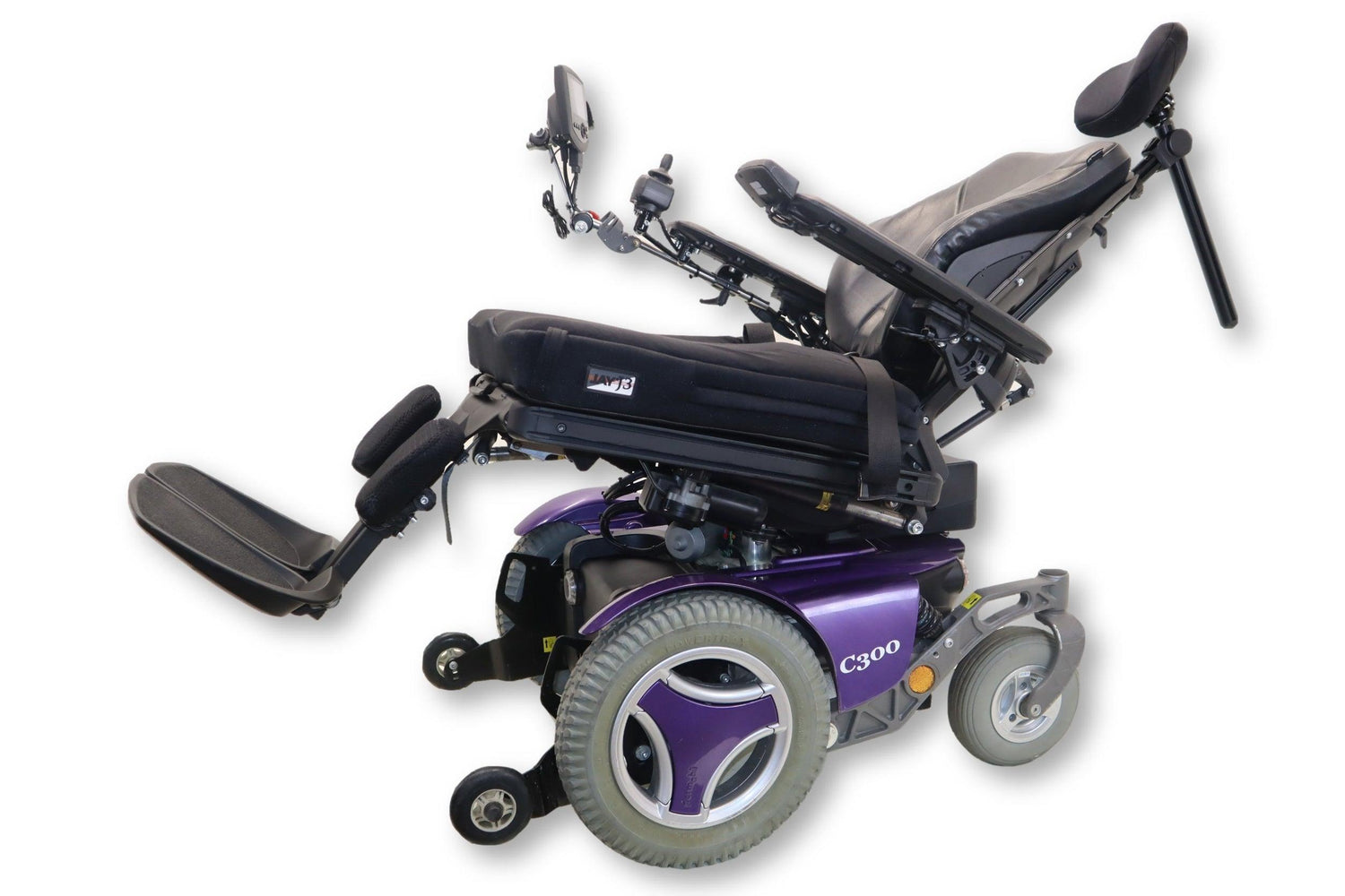 Permobil C300 Power Chair | Seat Elevate, Tilt, Recline & Legs | 20" x 19" Seat-Mobility Equipment for Less