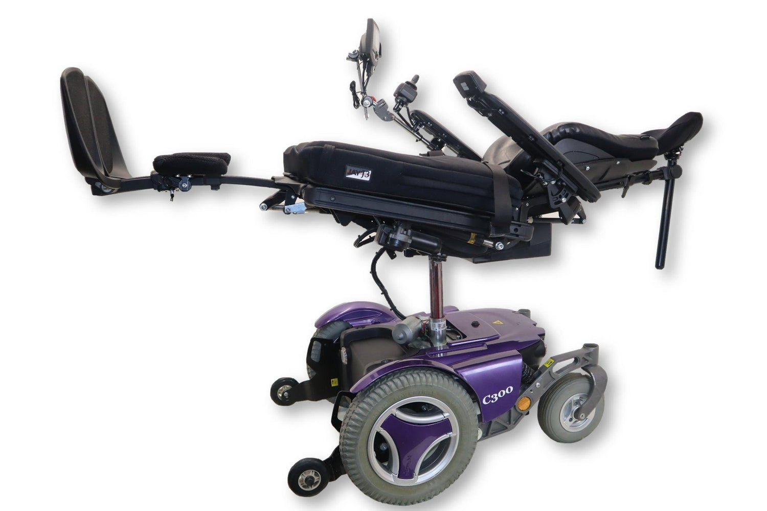 Permobil C300 Power Chair | Seat Elevate, Tilt, Recline & Legs | 20" x 19" Seat-Mobility Equipment for Less