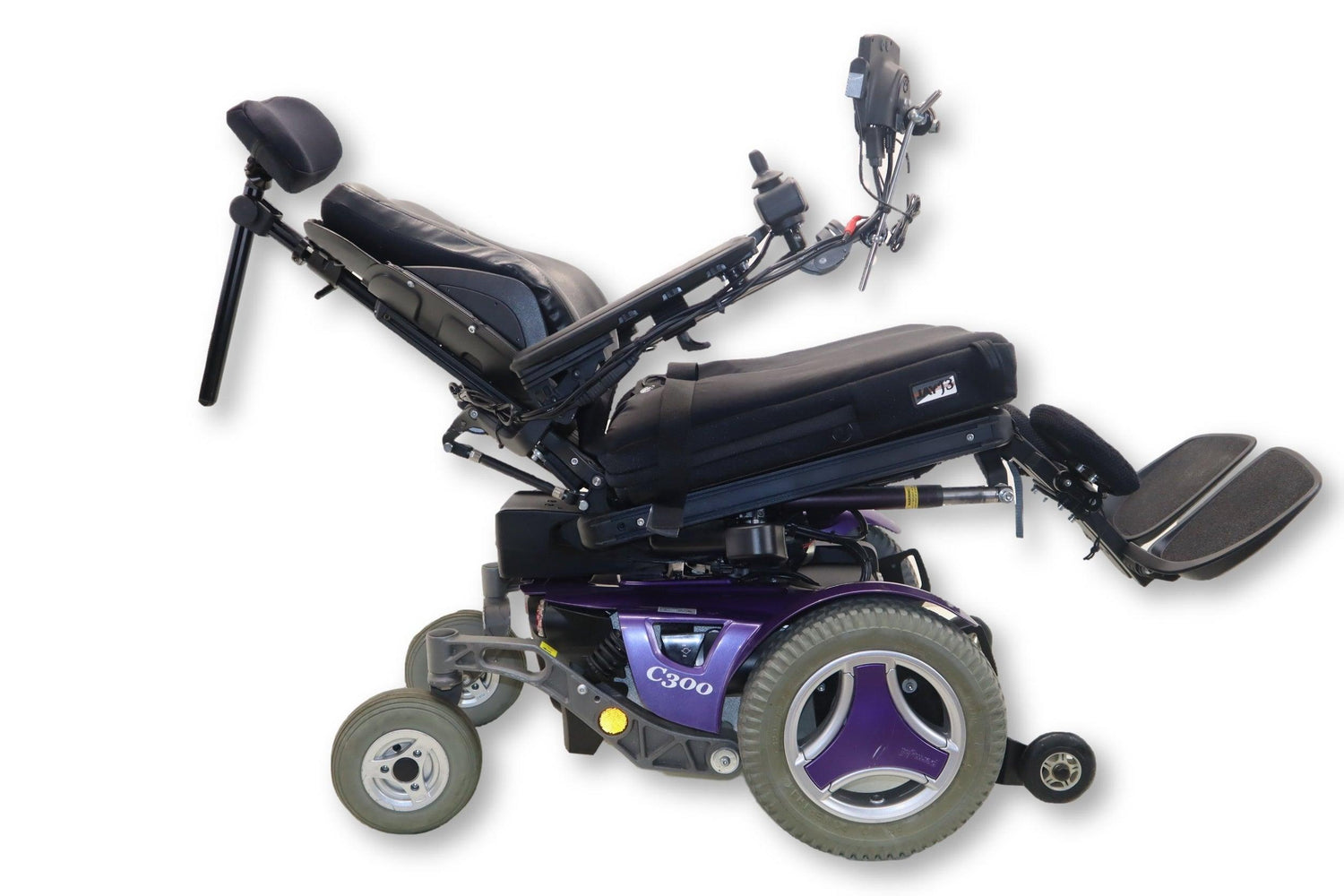 Permobil C300 Power Chair | Seat Elevate, Tilt, Recline & Legs | 20" x 19" Seat-Mobility Equipment for Less