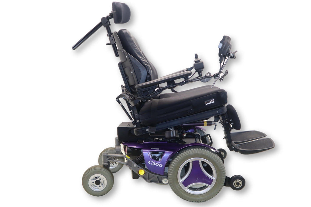 Permobil C300 Power Chair | Seat Elevate, Tilt, Recline & Legs | 20" x 19" Seat-Mobility Equipment for Less