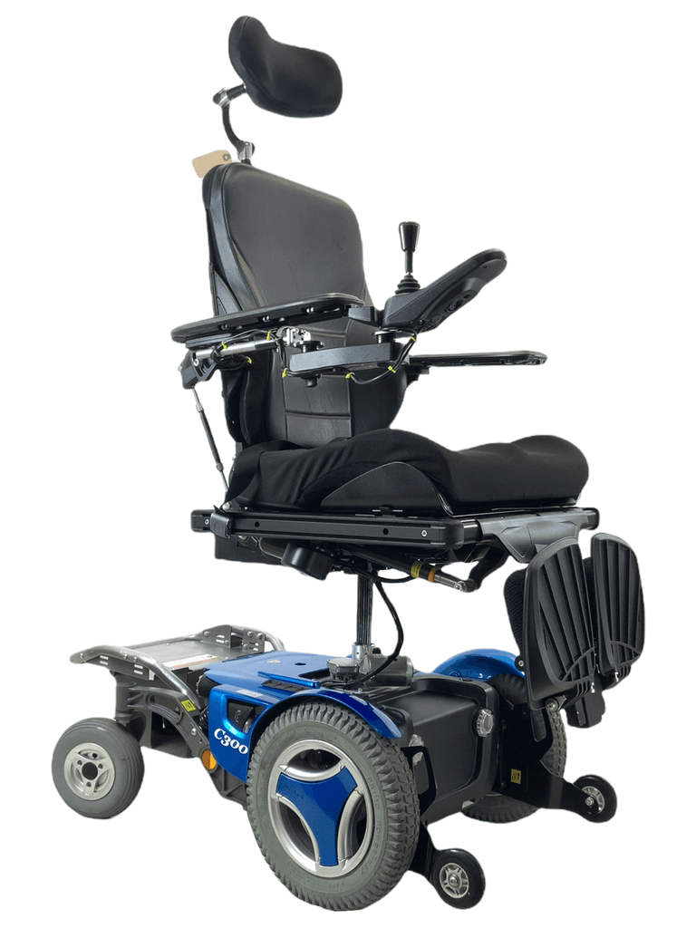 Permobil C300 Rehab Power Wheelchair | 22 x 21 Seat | Seat Elevate, Tilt, Recline, Power Legs | 82% Savings!-Mobility Equipment for Less