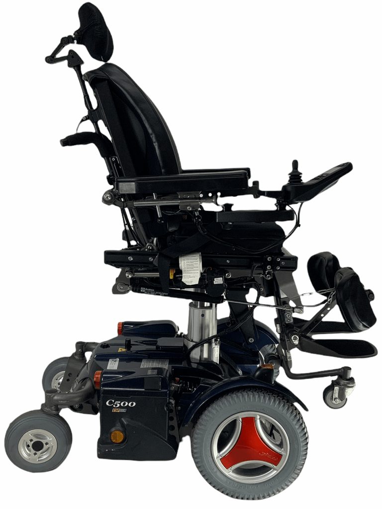 Permobil C500 Rehab Power Chair | 19x14 Seat | Tilt, Recline, Power Legs, Seat Elevate, Vertical Standing, Anterior Tilt-Mobility Equipment for Less