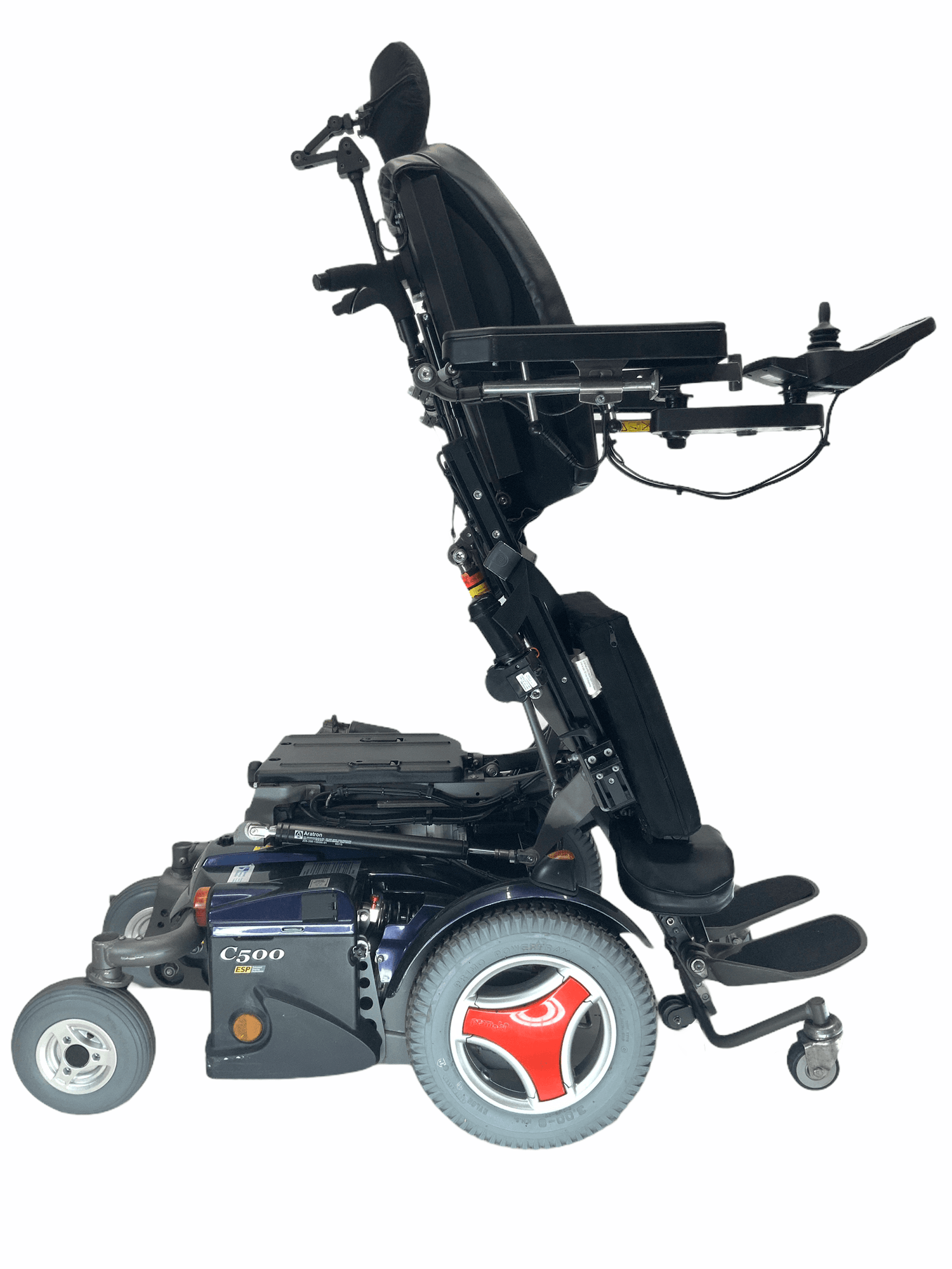 Permobil C500 Rehab Power Chair | 19x14 Seat | Tilt, Recline, Power Legs, Seat Elevate, Vertical Standing, Anterior Tilt-Mobility Equipment for Less