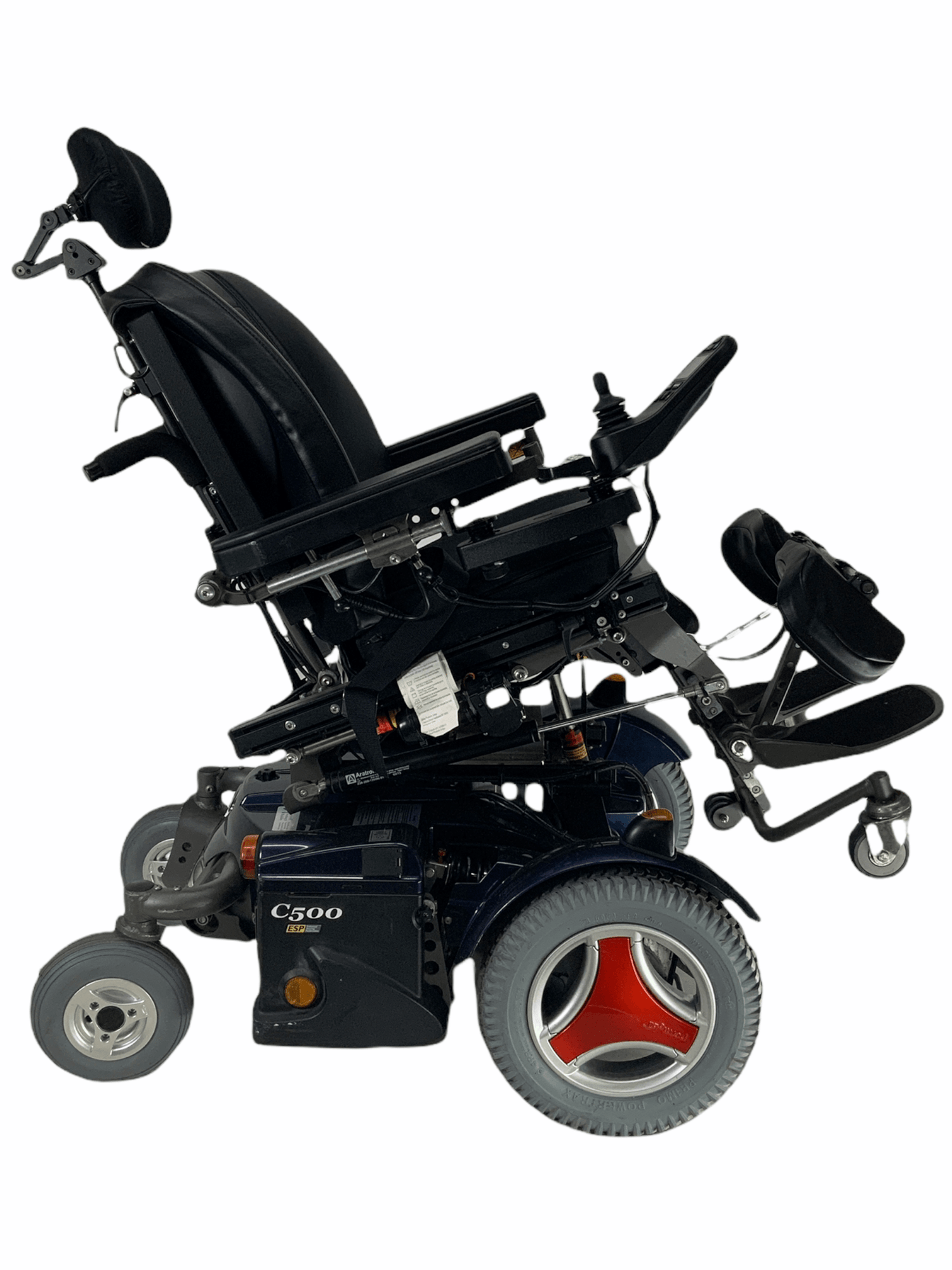 Permobil C500 Rehab Power Chair | 19x14 Seat | Tilt, Recline, Power Legs, Seat Elevate, Vertical Standing, Anterior Tilt-Mobility Equipment for Less