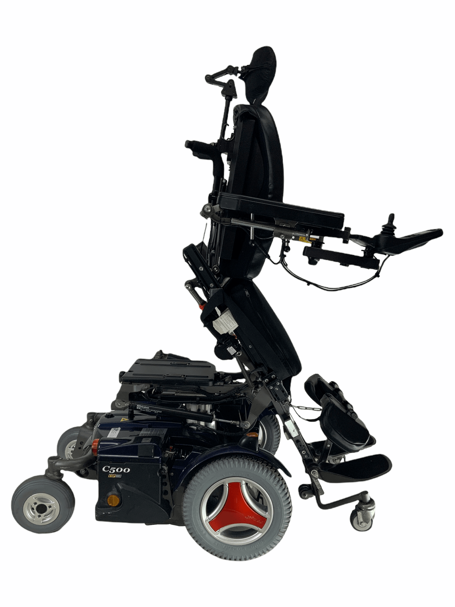Permobil C500 Rehab Power Chair | 19x14 Seat | Tilt, Recline, Power Legs, Seat Elevate, Vertical Standing, Anterior Tilt-Mobility Equipment for Less