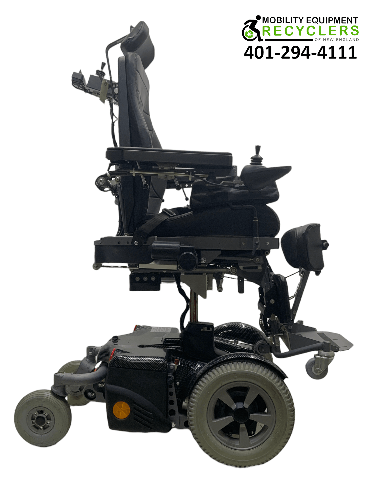 permobil black chairman 2k power wheelchair seat elevate function