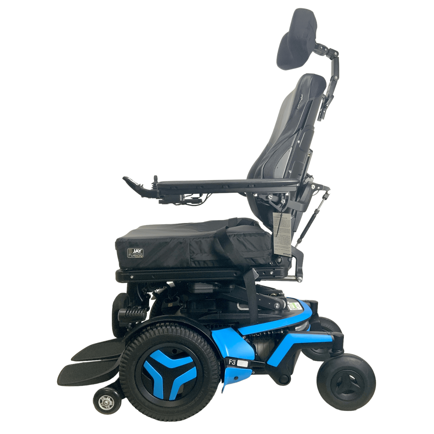 Permobil F3 Corpus Electric Wheelchair | 19 x 21 Seat | Seat Elevate, Lighting Kit - Mobility Equipment for Less