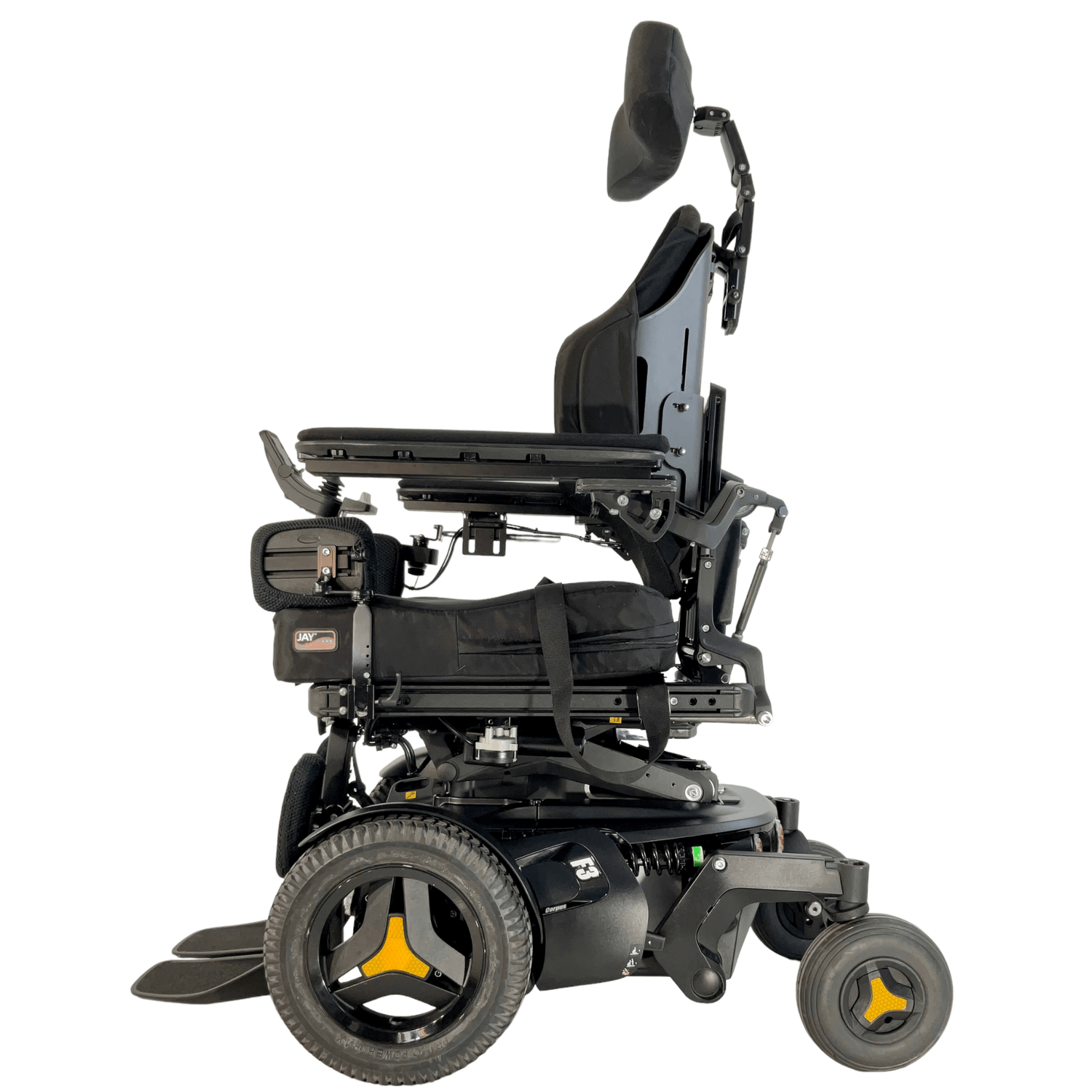 Permobil F3 Corpus Rehab Power Chair | 17 x 20.5 Seat |  Contoured Backrest, Seat Elevate - Mobility Equipment for Less
